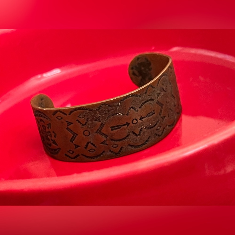 Copper Native American Cuff